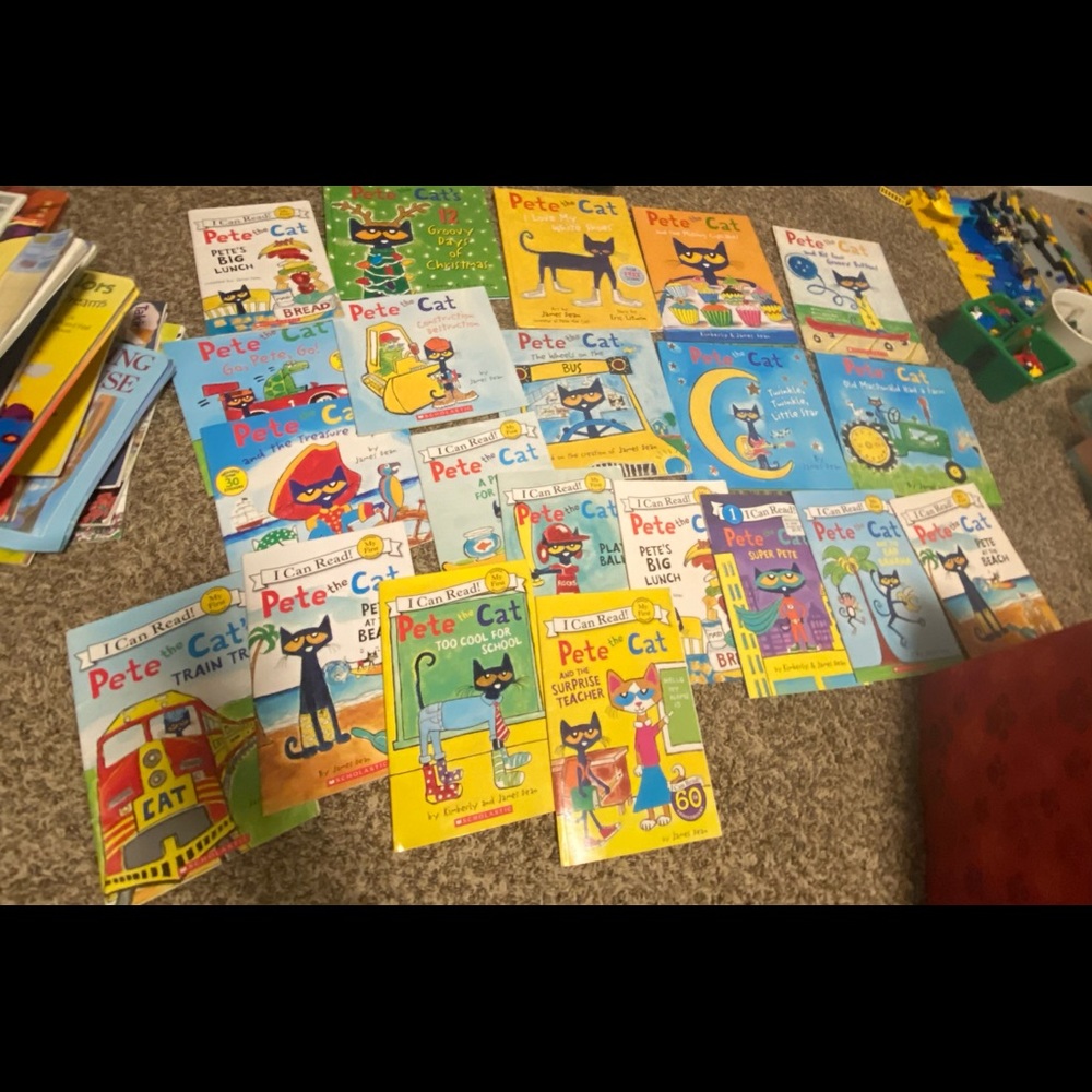 21 Pete The Cat Books Lot